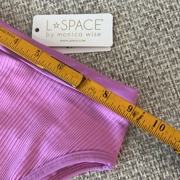 NWT L*Space Frenchi Pointelle Ribbed Bikini Bottom - Picture 3 of 10